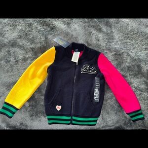 Polo Ralph Lauren zip up girls jacket